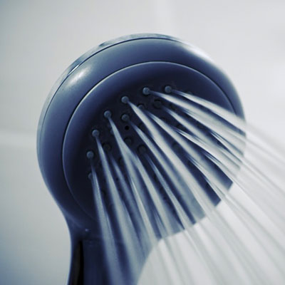 routine shower head clean and descale